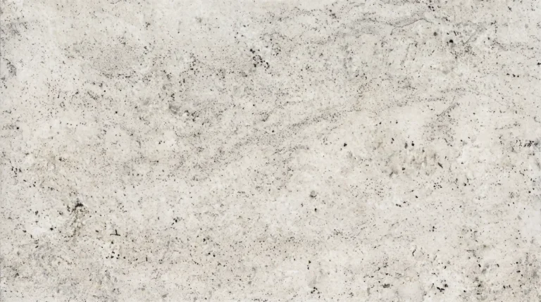 Autumn White granite, polished finish, close-up of the stone