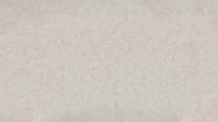 Dekton Nebbia pale gray limestone-look slab, matte finish