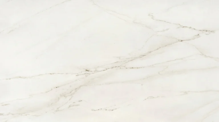 Dekton Rem slab, warm white with fine taupe veins