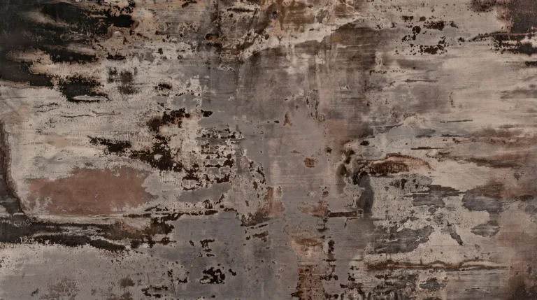 Dekton Trilium matte slab, oxidized metal look