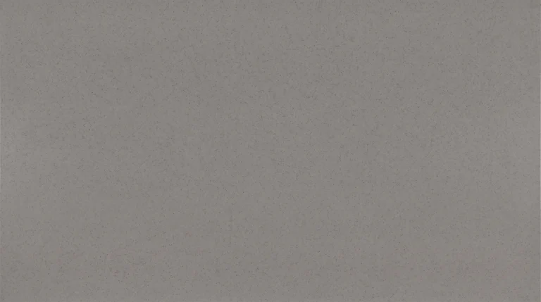 Polished Grey Frost quartz slab, medium gray with fine subtle speckling