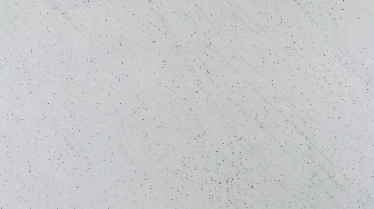 Polished Pitaya granite slab, cool white with small black flecks